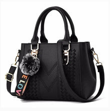 Load image into Gallery viewer, Women’s Embroidery Leather Messenger Bag