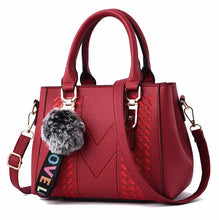 Load image into Gallery viewer, Women’s Embroidery Leather Messenger Bag