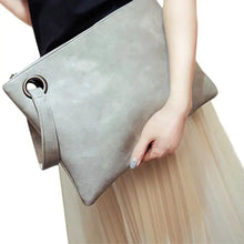 Load image into Gallery viewer, Fashion Solid PU Leather Women's Clutch Bag mellirose