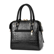 Load image into Gallery viewer, Retro Alligator PU Leather Handbag with tassel detail for women - MLLIROSE