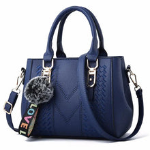 Load image into Gallery viewer, Women’s Embroidery Leather Messenger Bag