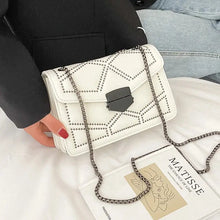 Load image into Gallery viewer, Rivet Chain Small Crossbody Bag for Women mellirose