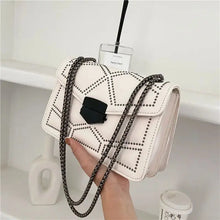 Load image into Gallery viewer, Rivet Chain Small Crossbody Bag for Women in luxury design - MELLIROSE