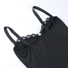 Load image into Gallery viewer, Flirty Lace V-Neck Mini Dress