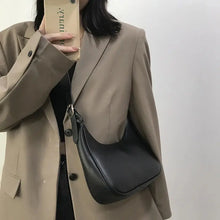 Load image into Gallery viewer, Women's stylish PU leather backpack for travel and school - MELLIROSE