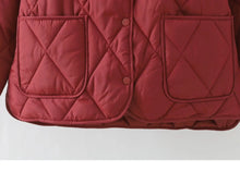 Load image into Gallery viewer, Diamond Quilted Cotton Jacket Mellirose