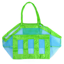 Load image into Gallery viewer, Mesh hollowed large beach tote bag for sunny days
