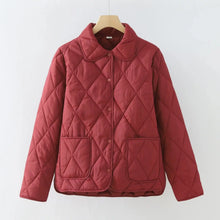 Load image into Gallery viewer, Diamond Quilted Cotton Jacket Mellirose