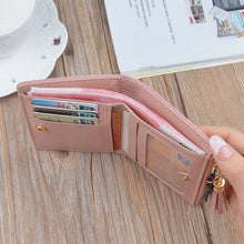Load image into Gallery viewer, Vibrant patchwork wallet for everyday essentials