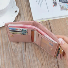 Load image into Gallery viewer, Vibrant patchwork wallet for everyday essentials