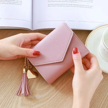 Load image into Gallery viewer, Stylish mini wallet with high-quality synthetic leather