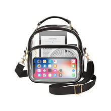 Load image into Gallery viewer, Solid pattern transparent handbag for minimalists