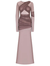 Load image into Gallery viewer, Double-Layer Mesh Bodycon Dress