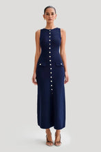Load image into Gallery viewer, Riviera Knit Button-Up Dress Mellirose