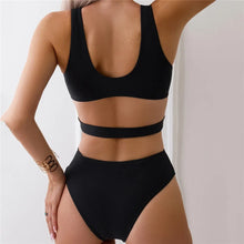 Load image into Gallery viewer, Hollow-Out Ring One Piece Swimwear
