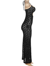 Load image into Gallery viewer, Deep V-Neck Button Lantern Sleeve Mini Dress - Millirose