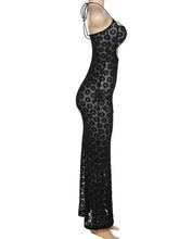 Load image into Gallery viewer, Deep V-Neck Button Lantern Sleeve Mini Dress - Millirose