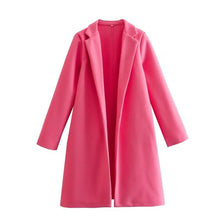 Load image into Gallery viewer, Women's mid-length polo collar coat - MEELIROSE