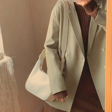 Load image into Gallery viewer, Women's stylish PU leather backpack for travel and school - MELLIROSE