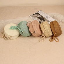 Load image into Gallery viewer, Woven Rattan Mini Crossbody Bag Mellirose