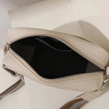 Load image into Gallery viewer, PU leather small crossbody bag for women in a luxury shell design - MELLIROSE