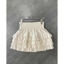 Load image into Gallery viewer, Ruffle mini skirt for women - MELLIROSE