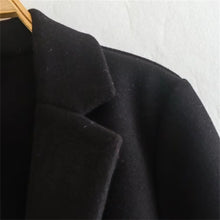 Load image into Gallery viewer, Women's mid-length polo collar coat - MEELIROSE