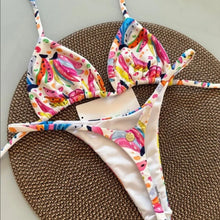 Load image into Gallery viewer, Effortless Beach Vibes Wire-Free Bikini Set