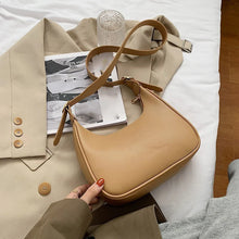 Load image into Gallery viewer, Women's stylish PU leather backpack for travel and school - MELLIROSE