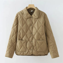Load image into Gallery viewer, Diamond Quilted Cotton Jacket Mellirose