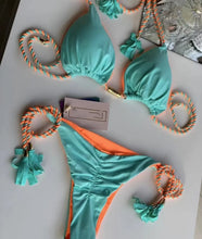 Load image into Gallery viewer, Tropical Escape Rope Triangle Bikinis (Multiple Colors)
