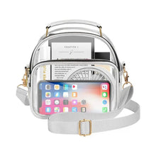 Load image into Gallery viewer, Solid pattern transparent handbag for minimalists