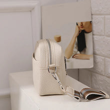 Load image into Gallery viewer, PU leather small crossbody bag for women in a luxury shell design - MELLIROSE