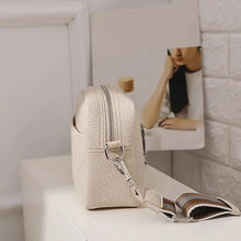 Load image into Gallery viewer, PU leather small crossbody bag for women in a luxury shell design - MELLIROSE