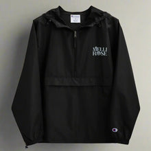 Load image into Gallery viewer, Mellirose x Champion Packable Jacket
Wind and Rain Resistant Jacket for Outdoors
Packable Champion Logo Jacket
Polyester Micro Poplin Jacket with Hood
Stylish Champion Half-Zip Pullover Jacket