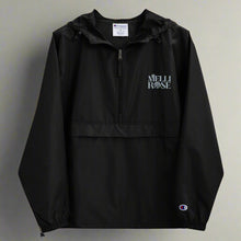 Load image into Gallery viewer, Mellirose x Champion Packable Jacket
Wind and Rain Resistant Jacket for Outdoors
Packable Champion Logo Jacket
Polyester Micro Poplin Jacket with Hood
Stylish Champion Half-Zip Pullover Jacket