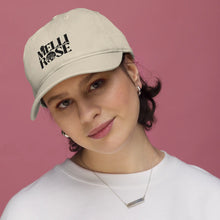 Load image into Gallery viewer, Go-To Black Logo Dad Hat MELLIROSE