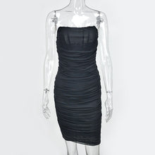Load image into Gallery viewer, Bone Mesh Bandage Dress