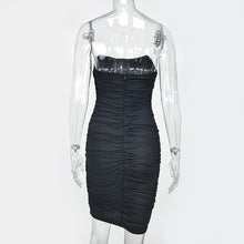 Load image into Gallery viewer, Bone Mesh Bandage Dress