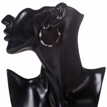 Load image into Gallery viewer, Vintage Leopard Round Hoop Earrings - MELLIROSE