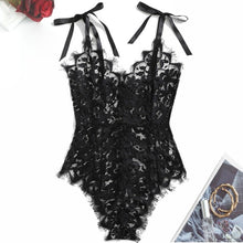 Load image into Gallery viewer, Tie Camisole Lace Lingerie - MELLIROSE