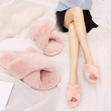 Load image into Gallery viewer, Fur Cozy Slippers - MELLIROSE
