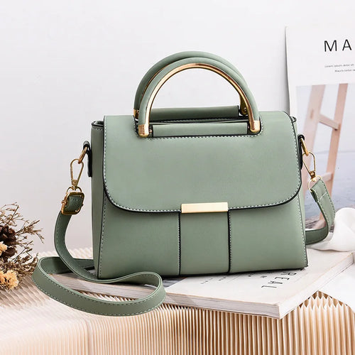 Simple Handbag for Women with elegant PU leather design - MELLIROSE