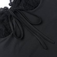 Load image into Gallery viewer, Flirty Lace V-Neck Mini Dress
