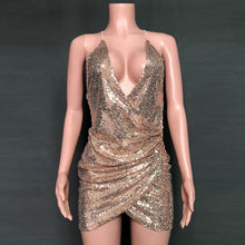 Load image into Gallery viewer, Station Sequin Slip Dress
