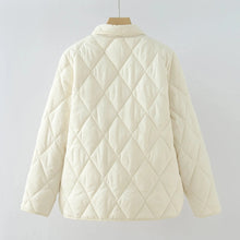 Load image into Gallery viewer, Diamond Quilted Cotton Jacket Mellirose
