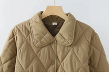 Load image into Gallery viewer, Diamond Quilted Cotton Jacket Mellirose
