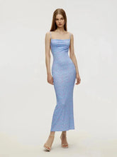 Load image into Gallery viewer, Floral Suspender Backless Summer Dress
