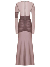 Load image into Gallery viewer, Double-Layer Mesh Bodycon Dress

