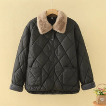 Load image into Gallery viewer, Diamond Quilted Cotton Jacket Mellirose
